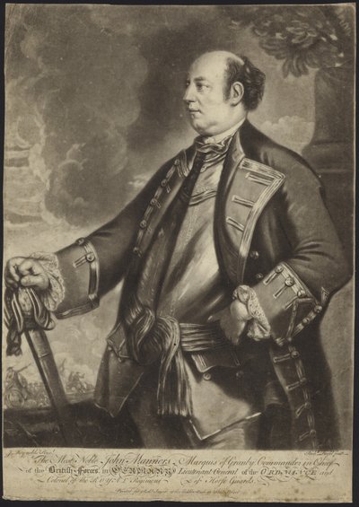 Portrait of Lieutenant General John Manners by Joshua Reynolds